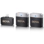 Microfon dublu pentru iPhone fără fir mini 60m 2.4GHz Boya BY-M1V6