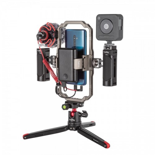 Set blogger pentru smartphone carcasă microfon lumină SmallRig 3384B