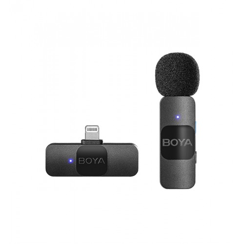Microfon lavalieră fără fir iPhone BOYA BY-V1