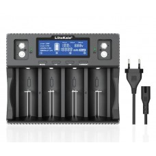 Зарядка 4 акумулятори 32700 18650 крона LiitoKala Lii-D4XL