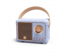 Boxă Bluetooth portabilă cu radio FM Retro violet AC Prof HM11-V Plus