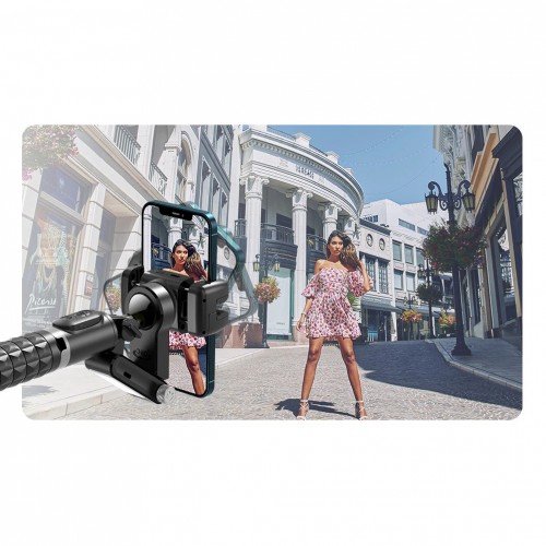 Monopod stabilizator monoaxial pentru telefon AC Prof Q18
