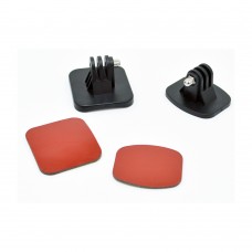 Адаптери на клею вигнутий/плоский посилений для GoPro, Xiaomi YI, Sony, Sjcam