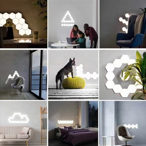 Освітлення RGB модульне на стіну стільники Puluz TBD0603967702B