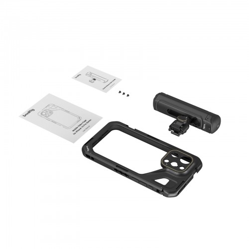 Клітка iPhone 15 Pro Max ручка пульт кріплення для об'єктива SmallRig 4393