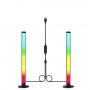 Панель RGB подвійне освітлення фону 48LED 42см пульт Puluz SKS-JZ-004