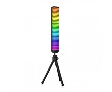Lampă cu panou ritmic RGB pe trepied, 20 cm, 5 W, 500 mAh, Puluz TBD0601886102