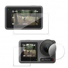 Geam protector DJI Action 3/4 oleofob 2.5D TELESIN OA-FLM-007