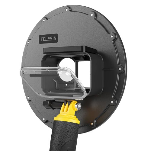 Купол підводний DJI ACTION 3/4 з курком Dome Port 30м TELESIN OA-DMP-001