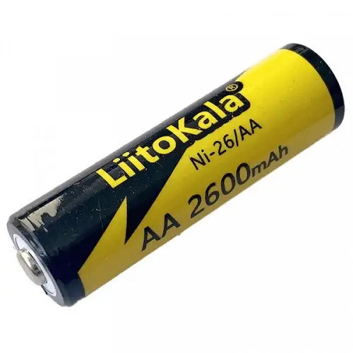 Акумулятор АА 2600мАг 1.2В LiitoKala Ni-26/АА