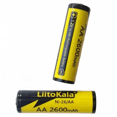 Акумулятор АА 2600мАг 1.2В LiitoKala Ni-26/АА