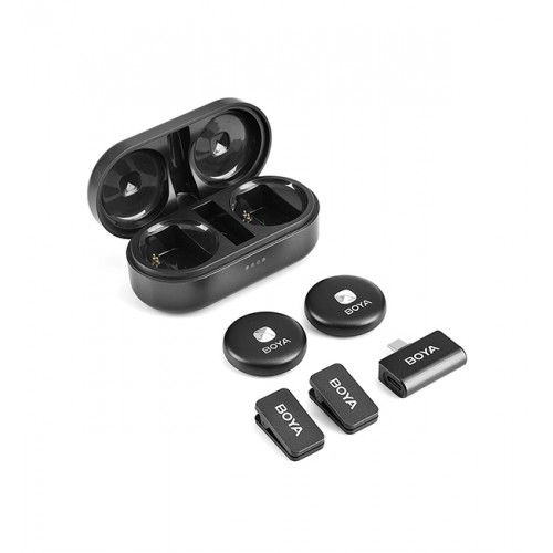 Беспроводной микрофон двойной Type-C 2.4ГГЦ 50м BOYA Omic-U