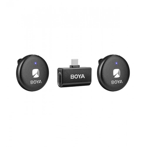 Беспроводной микрофон двойной Type-C 2.4ГГЦ 50м BOYA Omic-U