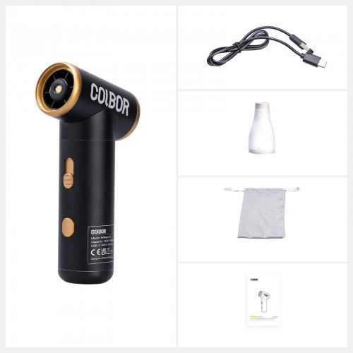 Вітрова машина міні компресор ручний акумуляторний Air Duster 100000об/хв COLBOR Airmaxx A1