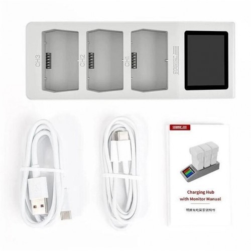 Încărcător DJI Mini 4 Pro / Mini 3 pentru trei baterii inteligent 30W STARTRC 1129441