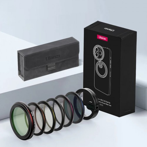 Set filtru pentru iPhone MagSafe 6în1 VND CPL MagFilter Ulanzi HP-013