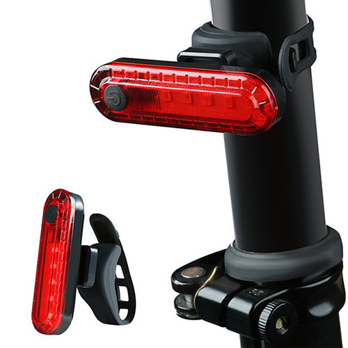Велосвітло комплект передня/задня фара USB 1000мАгод LED T6 AC Prof BK02