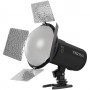 Lumină continuă portabilă cu baterie LED Bi-Color 24W 2700K-8000K Yongnuo YN216 II