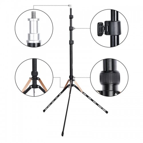 Постійне світло 120Вт комплект стійка акумулятори софтбокс Yongnuo YNLUX100 PRO Full Kit