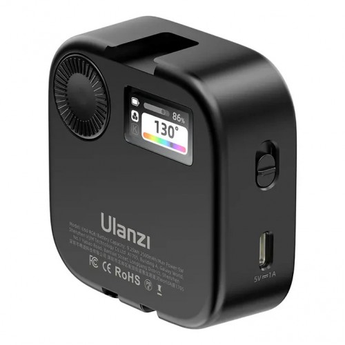 Накамерне світло для телефону прищіпка магніт 2500-9000К 60LED CRI 95 Ulanzi U60 RGB