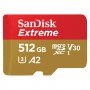 Карта памяти 512 ГБ microSDXC UHS-I U3 A2 SanDisk Extreme SDSQXAV-512G-GN6MA