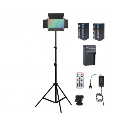 Панель світлодіодна RGB з акумулятором 40Вт CRI 95+ штатив 210см AC Prof U600 RGB-KIT