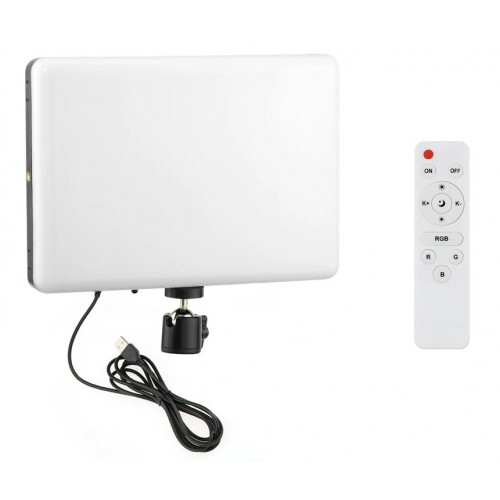 Панель світлодіодна кольорова RGB RA 95+3000-6500K AC Prof PM-26 RGB