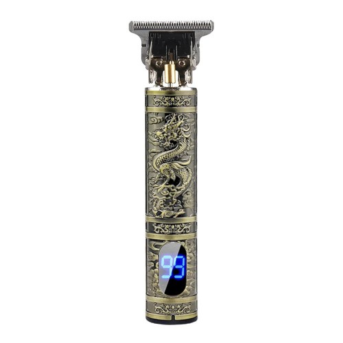 Trimmer pentru tăiat părul conturare barbă acumulator 800mAh USB AC Prof Vintage T9-02