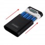 Корпус повербанк 4x 18650 2А фонарик Haweel HWL9500