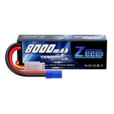 Аккумулятор Zeee 11.1V 100C 8000mah 3S RC Li-po EC5