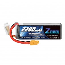 Акумулятор Zeee 11.1V 120C 2200mah 3S RC Li-po XT60