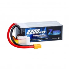 Акумулятор Zeee 22.2V 120C 2200mah 6S RC Li-po XT60