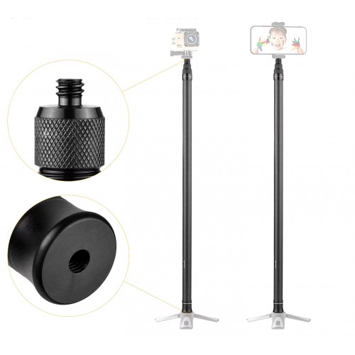 Монопод невидимый для Insta360 карбоновый 62-300см AC Prof CF-302