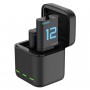 Зарядка и 2 аккумулятора GoPro 12 / 11 / 10 / 9 1750mAh Telesin S0-BCG-04-TGP