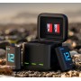 Зарядка и 2 аккумулятора GoPro 12 / 11 / 10 / 9 1750mAh Telesin S0-BCG-04-TGP