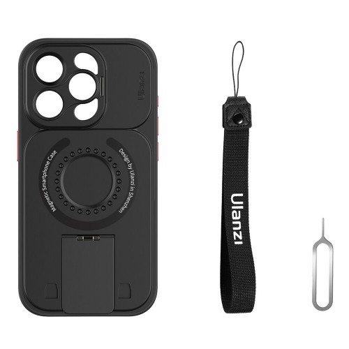 Carcasă pentru iPhone 15 Pro cu suport pentru obiectiv și echipament O-LOCK Ulanzi M013
