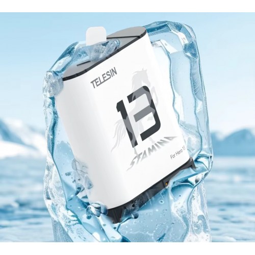 Аккумулятор GoPro 13 морозостойкий улучшенный Telesin Stamina S0-BTR-04-TGP