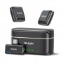Microfon wireless Type-C iOS/Android digital 200m Telesin P5-MCP-01