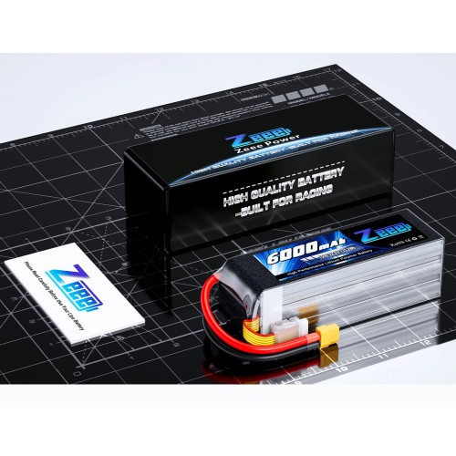 Аккумулятор Zeee 22.2V 100C 6000mah 6S RC Lipo XT60