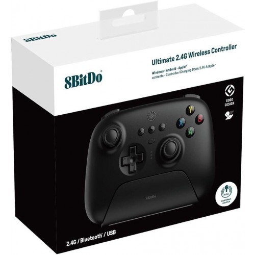 Геймпад бездротовий 2.4ГГЦ Bluetooth 8BitDo Ultimate 2.4g 81HA08