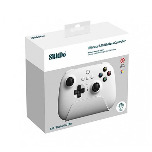 Геймпад бездротовий 2.4ГГЦ Bluetooth 8BitDo Ultimate 2.4g 81HA07