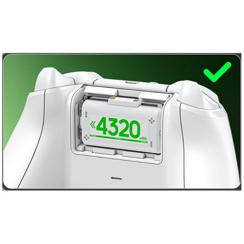 Зарядка підставка та два акумулятори для геймпада Xbox 4320mWh OIVO NG-X131XW-RGB