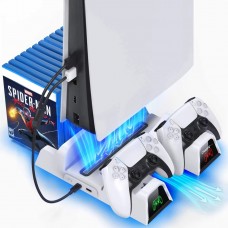 Suport PS5 cu răcire încărcător pentru gamepad OIVO IV-P5235
