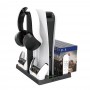 Подставка PS5 Fat / Slim с охлаждением зарядка для геймпада OIVO IV-P5246X