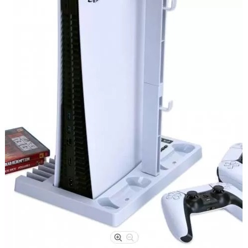 Підставка PS5 Fat / Slim з охолодженням зарядка для геймпада OIVO IV-P5246XW