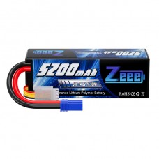 Акумулятор Zeee 14.8V 80C 5200mah 4S RC Lipo EC5