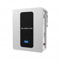 Акумулятор 48В 51.2В 100Агод 5кВт*год LiFePO4 настінний BMS дисплей CAN RS485 Sunrover POLO-W1