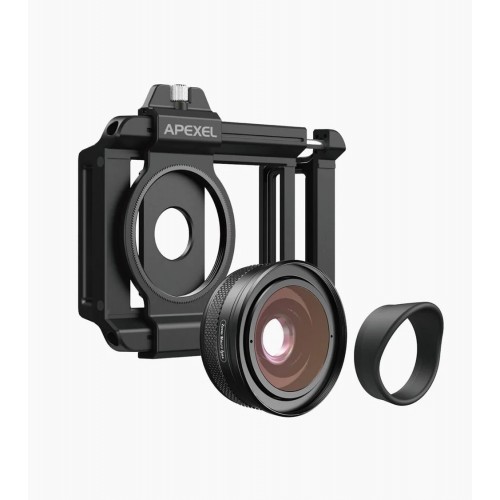 Макролінза для телефону 10-20X з регулюванням зума ZoomMacro Apexel APL-ZM100