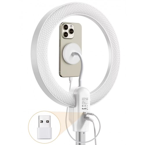 Кільцева лампа 26см для телефону CRI96+ 3000-6000К 58-175см MagSafe Ulanzi LT030