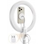 Кільцева лампа 26см для телефону CRI96+ 3000-6000К 58-175см MagSafe Ulanzi LT030